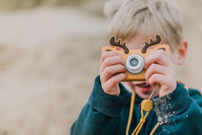 Appareil photo enfant cerf