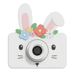 Appareil photo lapin des fleurs