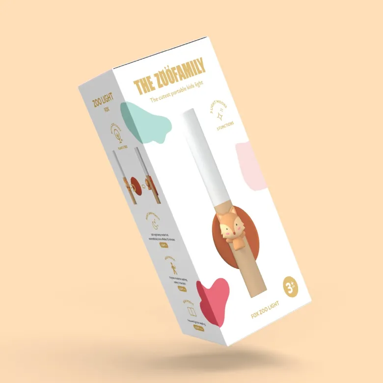 Apportez un peu de magie forestière à la nuit de votre enfant avec le Zoo Light — Édition Renard !