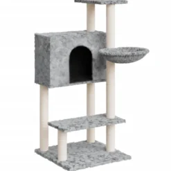 Arbre à chat meuble tour grimper jouet 61 x 61 x 108.5 cm gris