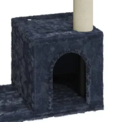 Arbre à chat meuble tour grimper jouet 54 x 22 x 70 cm gris
