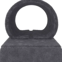 Arbres à chat avec tunnel et échelle 81 x 35 x 55.5 cm gris