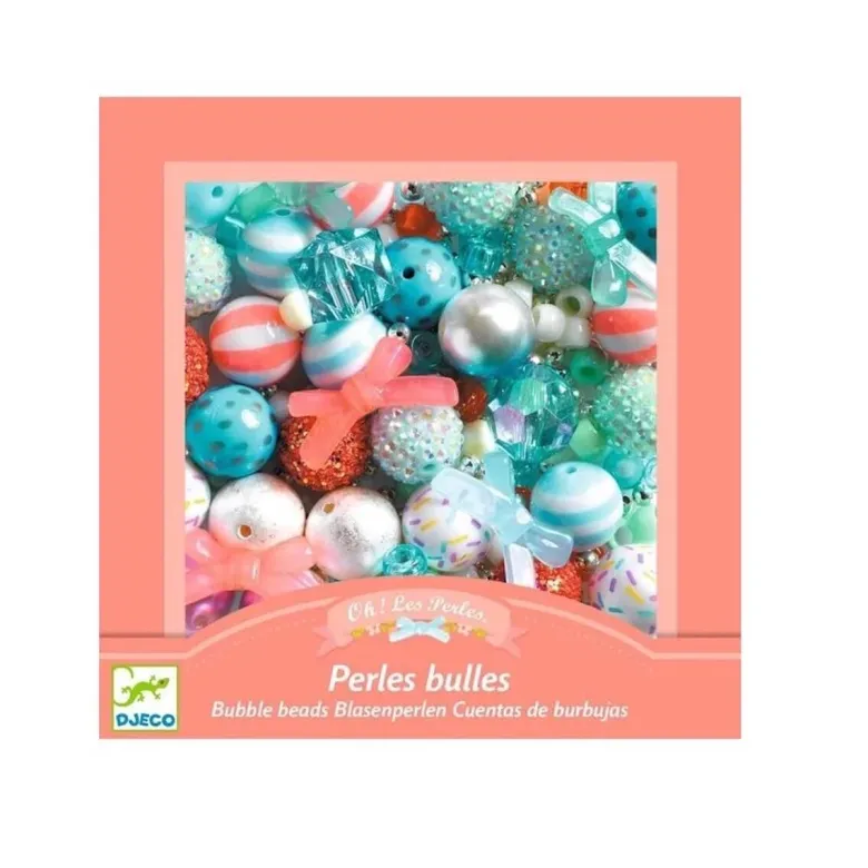 Argent perles bulles