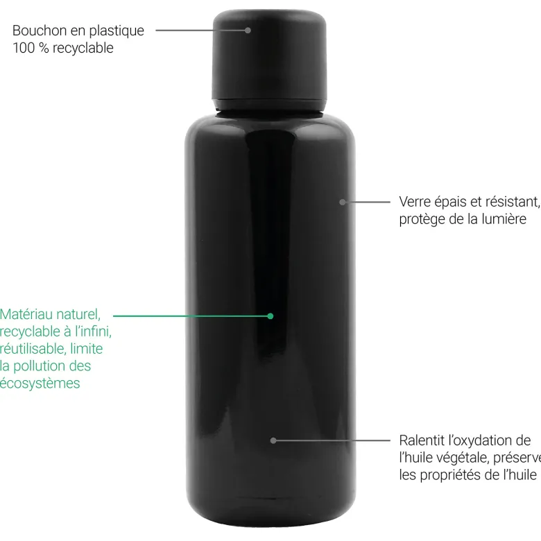 Argousier (pulpe) - huile végétale vierge bio - 30ml - flacon en verre