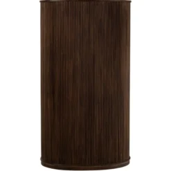 Armoire bois marron h.164cm