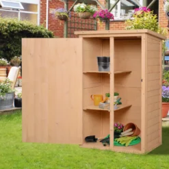 Armoire de jardin porte verrouillable
