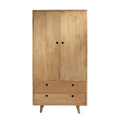 Armoire mindi 2 tiroirs 2 portes