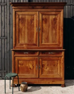 Armoire normande en merisier massif n°480