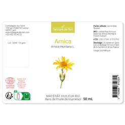Arnica - macérât huileux bio 100ml