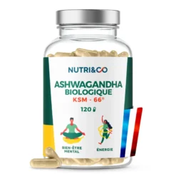 Ashwagandha bio - stress - 2 mois