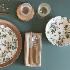 Assiette creuse champêtre 19 cm x6
