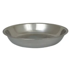 Assiette inox cao 19 cm