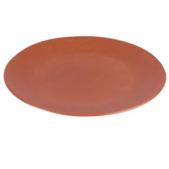 Assiette plate vésuvio 27 cm Terracotta