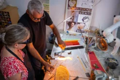 Atelier - filage de verre - lille