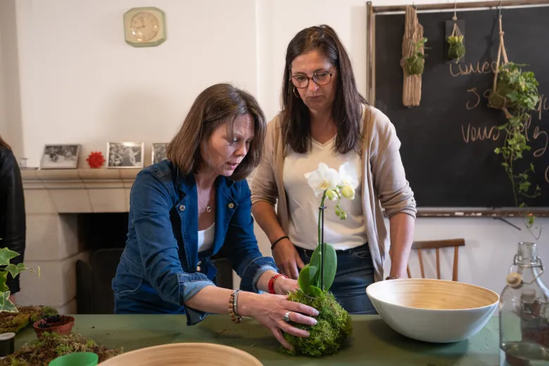 Atelier - kokedama - nantes