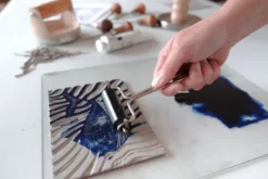 Atelier - linogravure - nantes