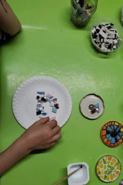 Atelier - mosaïque - bordeaux
