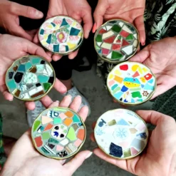 Atelier - mosaïque - bordeaux