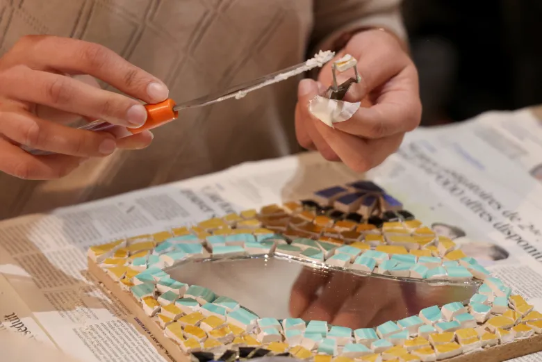 Atelier - mosaïque - lyon