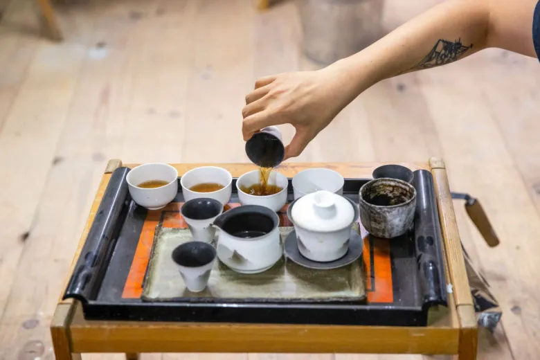 Atelier - poterie set de thé - paris