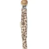 Attache sucette wood wild print