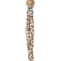 Attache sucette wood wild print