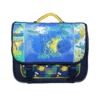 Bagtrotter cartable 38 cm phileas bleu dinosaure