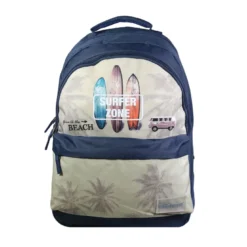 Bagtrotter sac à dos 2 compartiments offshore beige van & surf