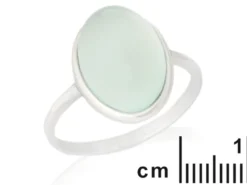 Bague agate argent