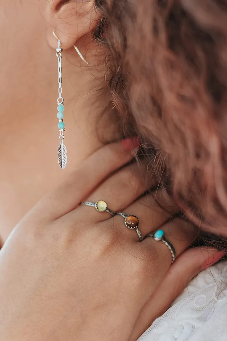 Bague axé œil de tigre taille 52