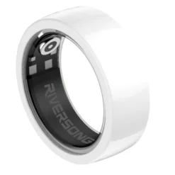 Bague connectée trinity sr01 blanc taille 8 diamètre 18mm - riversong
