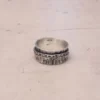 Bague de méditation argent taille - 58