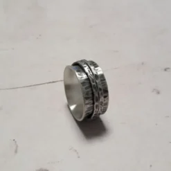 Bague de méditation argent taille - 50
