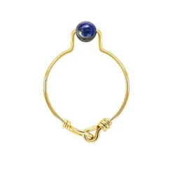 Bague lapis lazuli taille 50