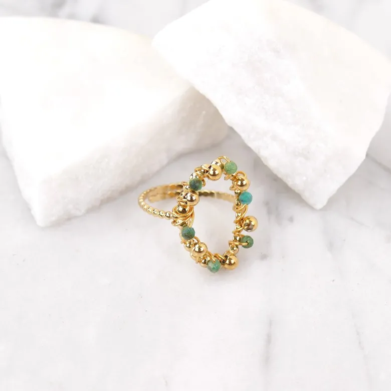 Bague milan - vert