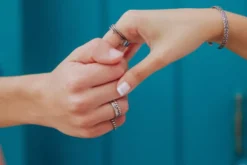 Bague torsadé argent 925 taille 52