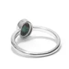 Bague turquoise et argent 52