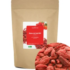 Baies de goji bio - 1kg (séchées) - source de vitamine c