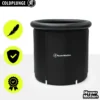 Baignoire bain de glace pliable 330 l pour récupération sportive