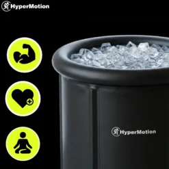 Baignoire bain de glace pliable 330 l pour récupération sportive