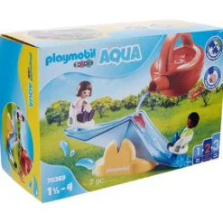 Balançoire aquatique avec arrosoir