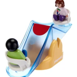 Balançoire aquatique avec arrosoir