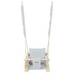 Balançoire bascule bois argent