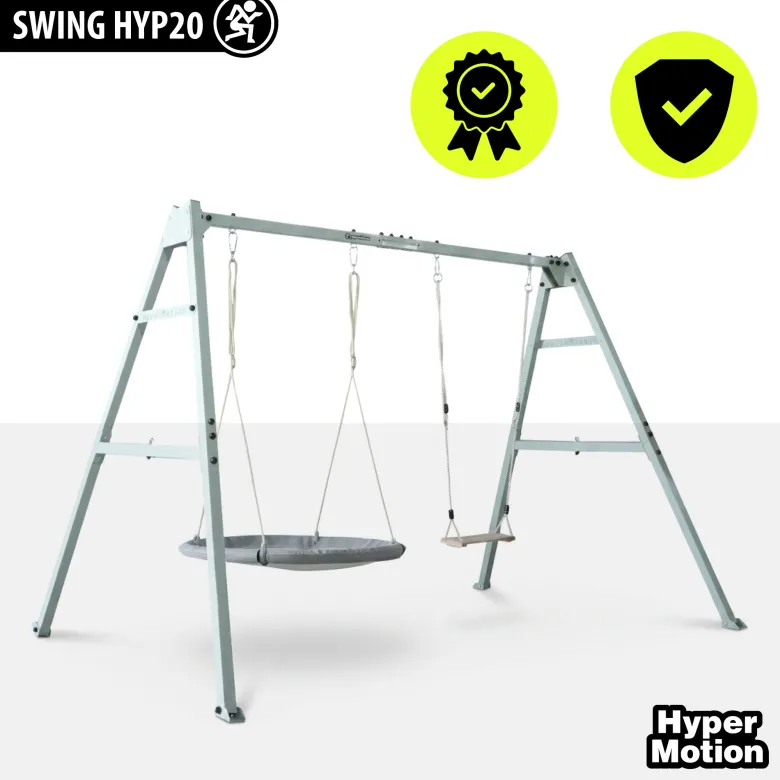 Balançoire hypermotion 4 en 1 avec hamac, balançoire et nid-de-pie