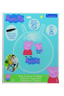 Balle sauteuse gonflable peppa pig