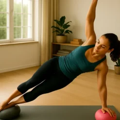 2 ballons de yoga pilates fitness 25 cm