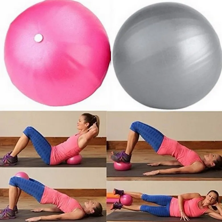 2 ballons de yoga pilates fitness 25 cm