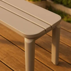 Banc en aluminium apollon