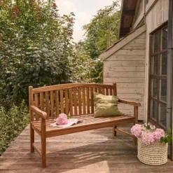 Banc en teck huilé - banc de jardin 150
