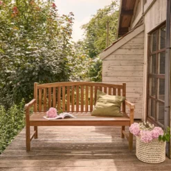 Banc en teck huilé - banc de jardin 150